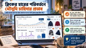 ক্লিকের হারের পরিবর্তনে মৌসুমি চাহিদার প্রভাব
