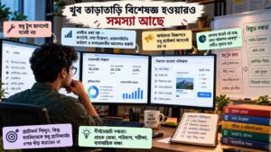 খুব তাড়াতাড়ি বিশেষজ্ঞ হওয়ারও সমস্যা আছে