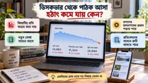 ডিসকভার থেকে পাঠক আসা হঠাৎ কমে যায় কেন?