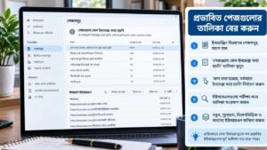 ধাপ ১: প্রভাবিত পেজগুলোর তালিকা বের করুন