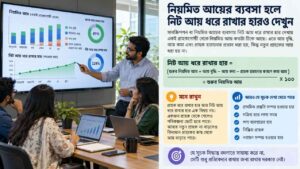 নিয়মিত আয়ের ব্যবসা হলে নিট আয় ধরে রাখার হারও দেখুন