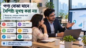 পণ্য বোঝা মানে বৈশিষ্ট্য মুখস্থ করা নয়