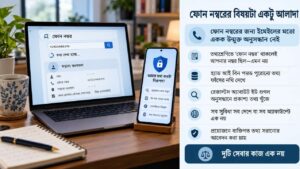 ফোন নম্বরের বিষয়টা একটু আলাদা