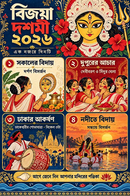 বিজয়া দশমী ২০২৬ এক নজরে