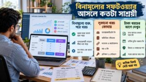 বিনামূল্যের সফটওয়্যার আসলে কতটা সাশ্রয়ী