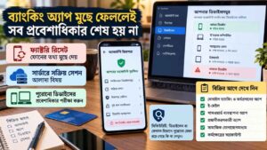 ব্যাংকিং অ্যাপ মুছে ফেললেই সব প্রবেশাধিকার শেষ হয় না