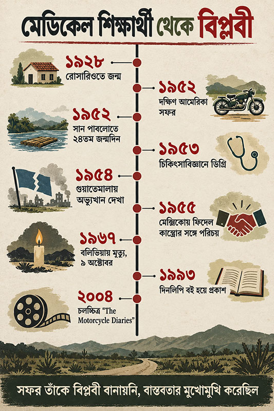 মেডিকেল ছাত্র থেকে বিপ্লবী