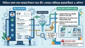 সিভিতে থাকা তথ্য আবার লিখলে লাভ কী?