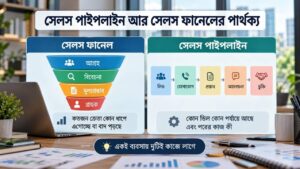 সেলস পাইপলাইন আর সেলস ফানেলের পার্থক্য